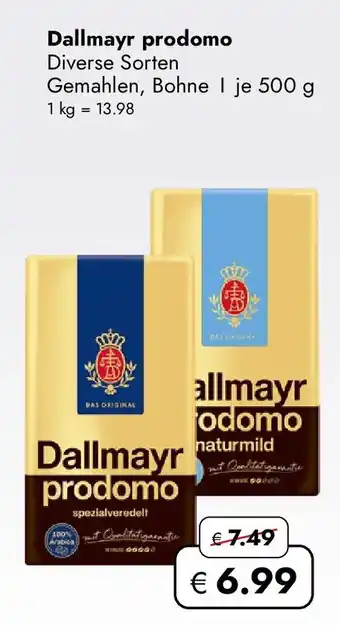 Travel Free Dallmayr prodomo Angebot