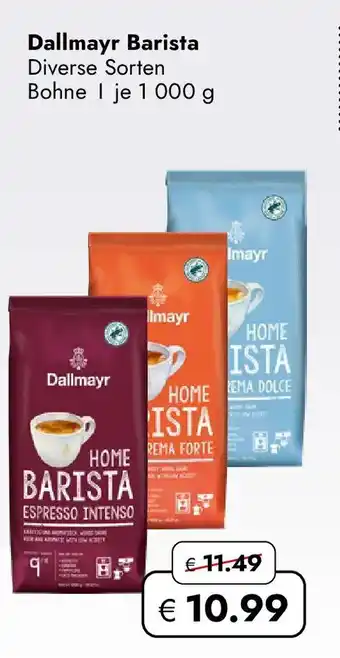 Travel Free Dallmayr Barista Angebot