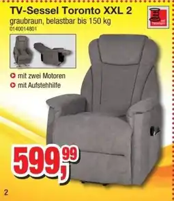 Möbelfundgrube TV-Sessel Toronto XXL 2 Angebot