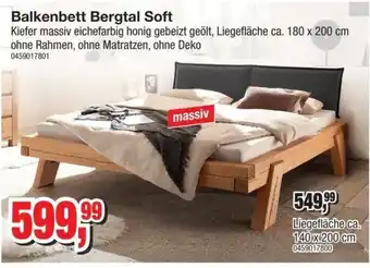 Balkenbett Bergtal Soft