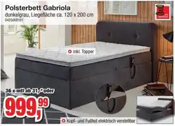 Möbelfundgrube Polsterbett Gabriola Angebot
