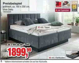 Möbelfundgrube Preisbeispiel anthrazit Angebot