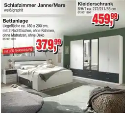 Möbelfundgrube Schlafzimmer Janne/Mars Angebot