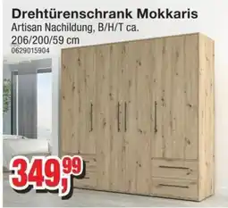 Möbelfundgrube Drehtürenschrank Mokkaris Angebot