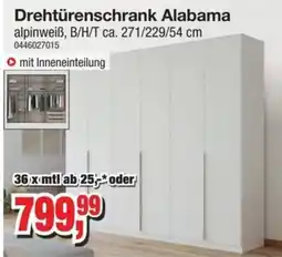 Möbelfundgrube Drehtürenschrank Alabama Angebot