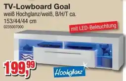 Möbelfundgrube TV-Lowboard Goal Hochglanz Angebot