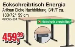 Möbelfundgrube Eckschreibtisch Energia Artisan Eiche Nachbildung Angebot