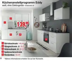 Möbelfundgrube Küchenanstellprogramm Eddy Angebot