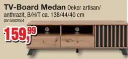 Möbelfundgrube TV-Board Medan Dekor artisan/anthrazit Angebot