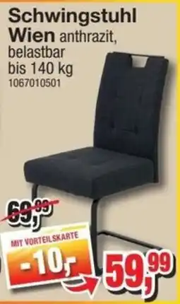 Möbelfundgrube Schwingstuhl Wien anthrazit Angebot