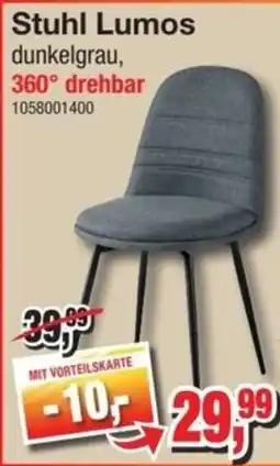 Möbelfundgrube Stuhl Lumos dunkelgrau Angebot