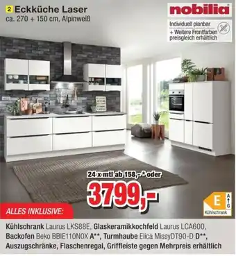 Möbelfundgrube Eckküche Laser Angebot