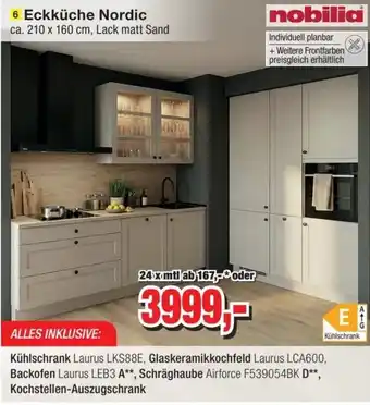 Möbelfundgrube Eckküche Nordic Angebot