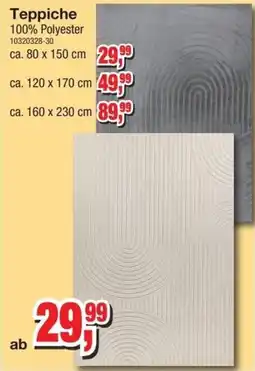 Möbelfundgrube Teppiche 100% Polyester Angebot