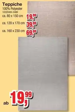 Möbelfundgrube Teppiche 100% Polyester Angebot