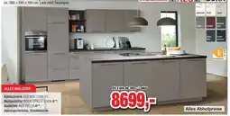 Möbelfundgrube Küchenset AEG BORA Angebot