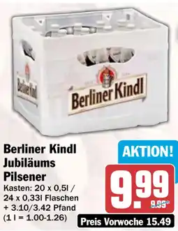 HIT Berliner Kindl Jubiläums Pilsener Angebot