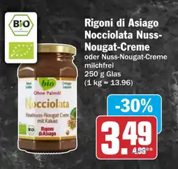 HIT Rigoni di Asiago Nocciolata Nuss- Nougat-Creme Angebot
