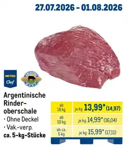METRO Argentinische Rinder-oberschale Angebot