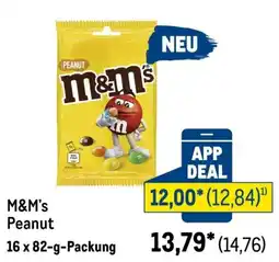 METRO M&M's Peanut Angebot