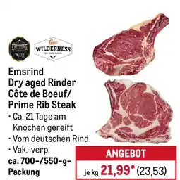 METRO Emsrind Dry aged Rinder Côte de Boeuf/Prime Rib Steak Angebot