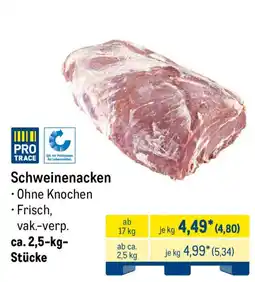 METRO Schweinenacken Angebot