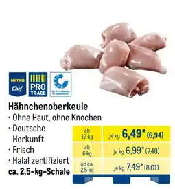 METRO Hähnchenoberkeule Angebot