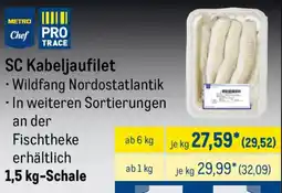 METRO SC Kabeljaufilet Angebot