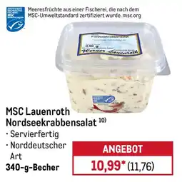 METRO MSC Lauenroth Nordseekrabbensalat Angebot