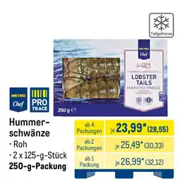 METRO METRO Chef Hummer-schwänze Angebot