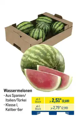 METRO Wassermelonen Angebot