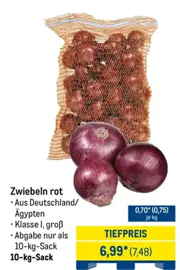 METRO Zwiebeln rot Angebot