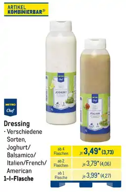 METRO Metro Chef Dressing Angebot