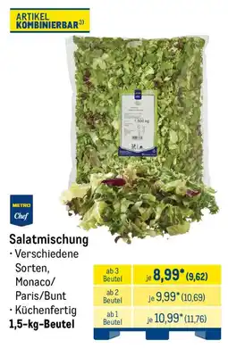 METRO Metro Chef Salatmischung Angebot
