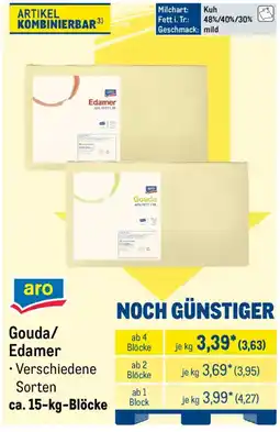 METRO Gouda/Edamer Angebot