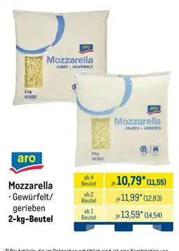 METRO aro Mozzarella Angebot