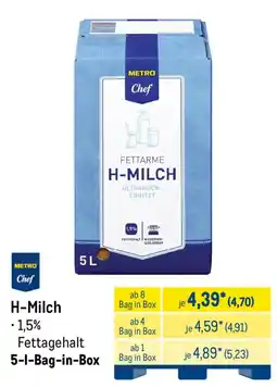 METRO METRO Chef H-Milch Angebot