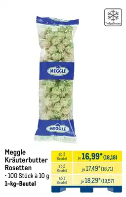 METRO Meggle Kräuterbutter Rosetten Angebot