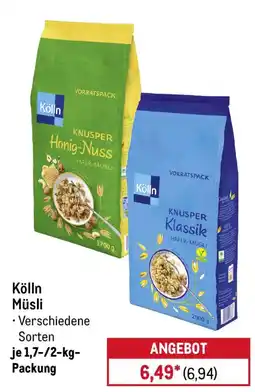 METRO Kölln Müslis Angebot