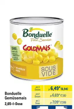 METRO Bonduelle Gemüsemais Angebot