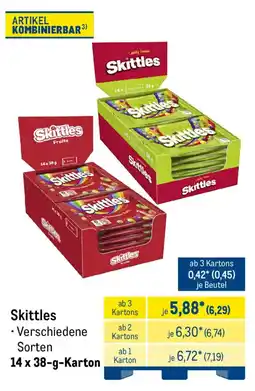 METRO Skittles Angebot