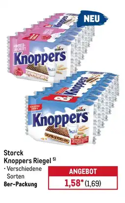 METRO Storck Knoppers Riegel Angebot