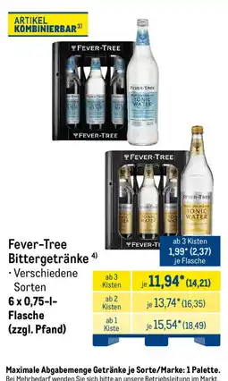 METRO Fever-Tree Bittergetränke Angebot