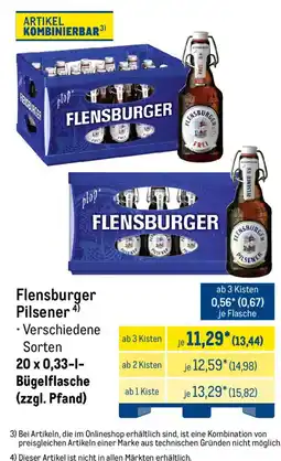 METRO Flensburger Pilsener Angebot
