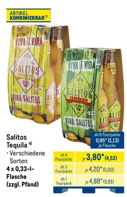 METRO Salitos Tequila Angebot