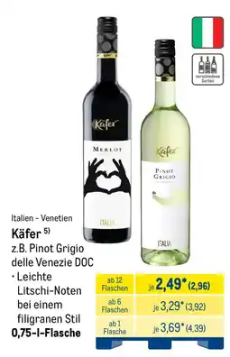 METRO Käfer Pinot Grigio Angebot
