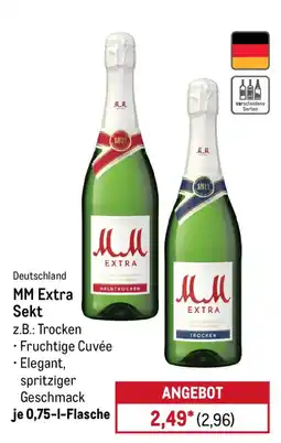 METRO MM Extra Sekt Angebot