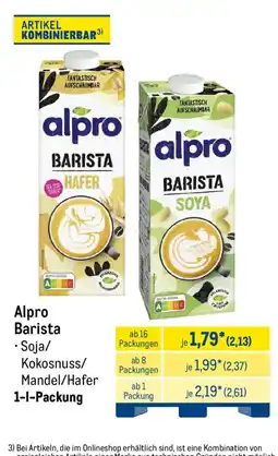 METRO Alpro Barista Hafer Angebot