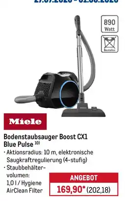 METRO Miele Bodenstaubsauger Boost CX1 Blue Pulse Angebot
