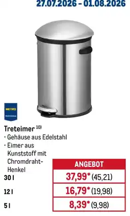 METRO Treteimer Angebot
